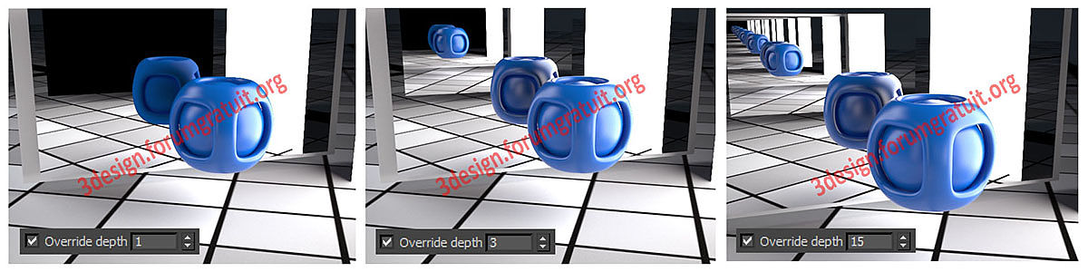 Vray: Global switches  010-Override_depth-2